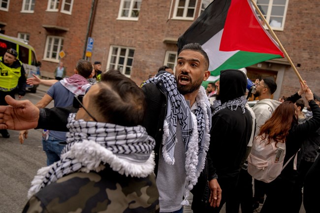 Μάλμε, Διαδήλωση κατά Ισραήλ
