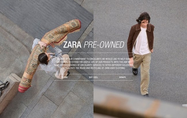 Zara Pre-Owned: Η νέα υπηρεσία της Zara συμβάλλει στη βιωσιμότητα της μόδας