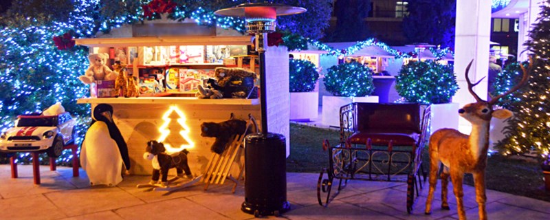 Το χριστουγεννιάτικο χωριό στο Hilton της Αθήνας θα σε κάνει να μπεις στο mood των γιορτών