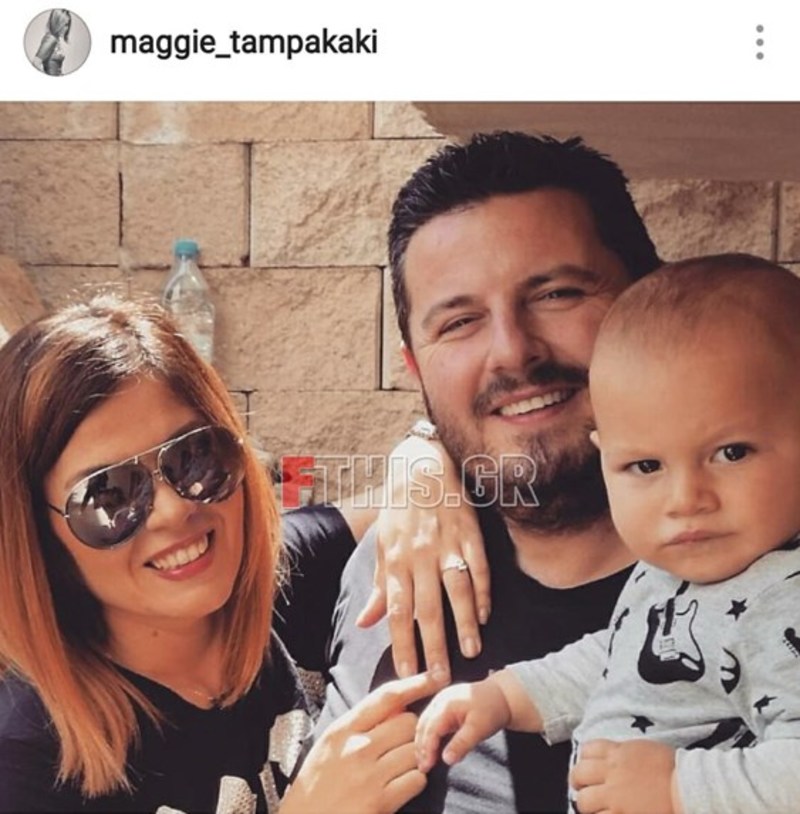 Μάγκυ Ταμπακάκη: Δείτε τον Ιταλό σύζυγο και τον δυόμιση ετών γιο της