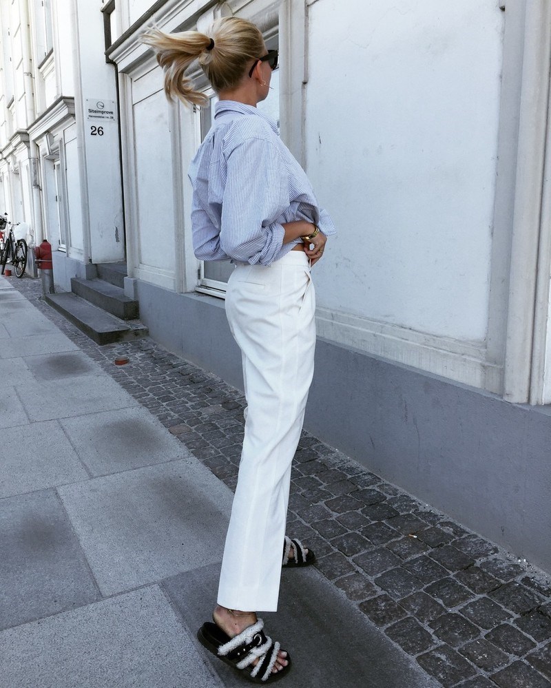 Το άσπρο παντελόνι δεν ταιριάζει με όλα, θέλει προσοχή. 8 τρόποι να το φορέσεις σωστά 