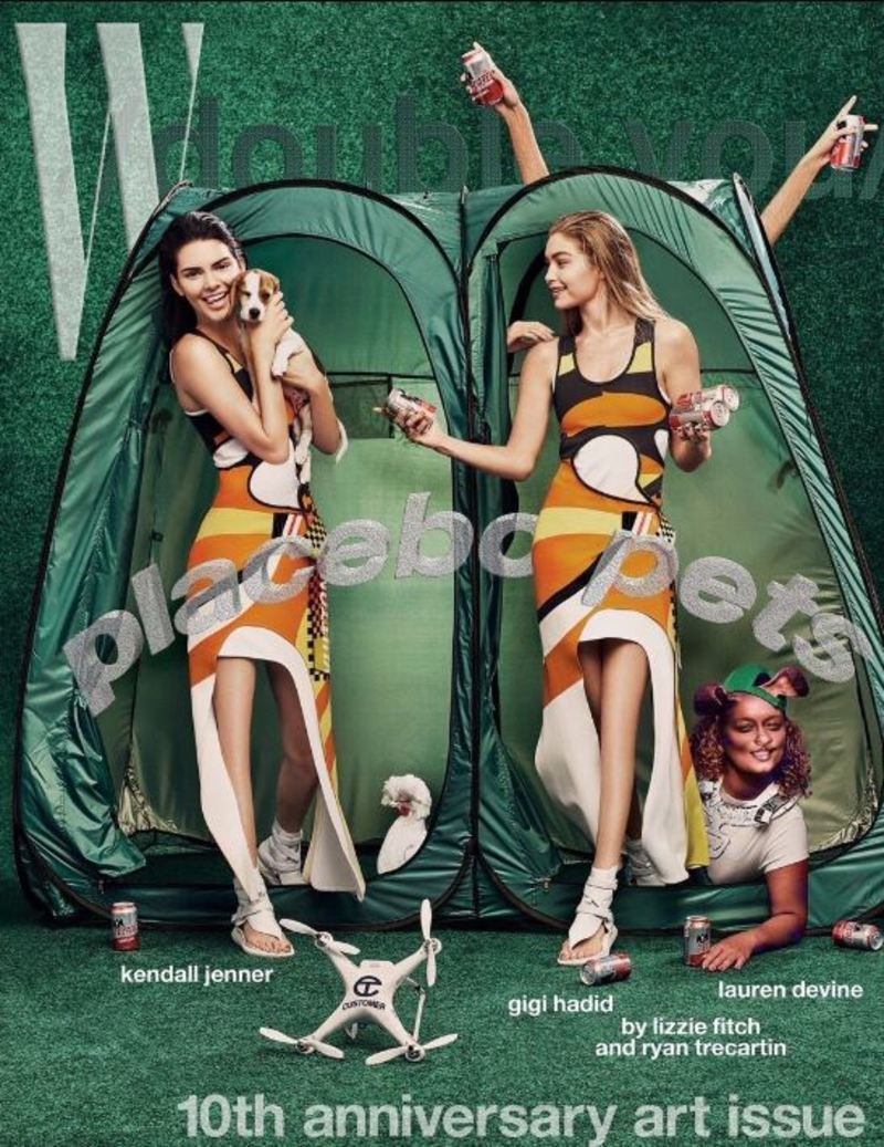 Κάποιος αποφάσισε να κάνει πολύ κακό Photoshop στα γόνατα της Κένταλ και της Τζίτζι