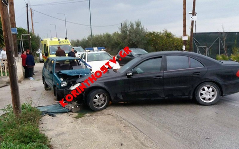 Τροχαίο ατύχημα για τον Ρένο Χαραλαμπίδη στην Παλαιά Εθνική Οδό Κορίνθου- Πατρών