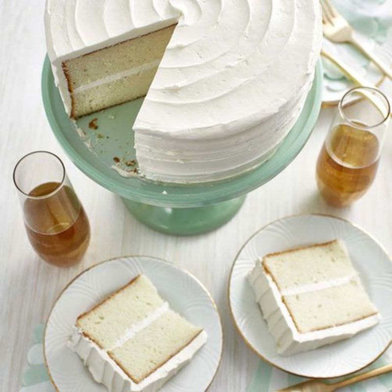 To λευκό βελούδινο κέικ ή το κέικ των αγγέλων είναι μούρλια!