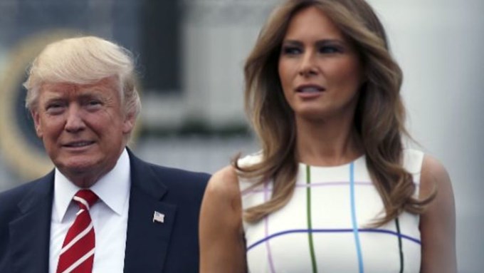 Η Μελάνια Τραμπ φόρεσε Μαίρη Κατράντζου