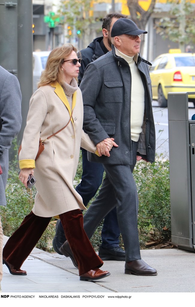 Νίκος Δένδιας: Με την κομψή σύζυγό του, Δάφνη Λάλα, σε μια σπάνια εμφάνιση