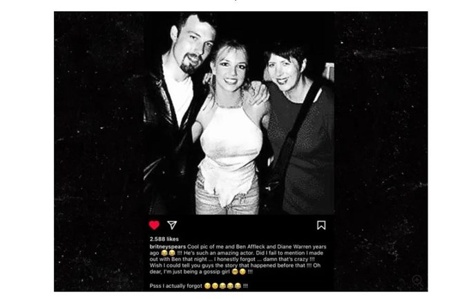 "Εκείνο το βράδυ φιλήθηκα με τον Μπεν Άφλεκ"