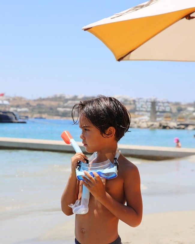 Τζέσικα Αλμπα, Μύκονος