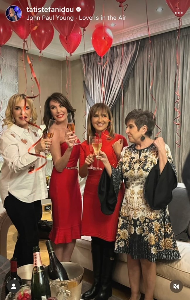 Galentine’s Day με Μάρα Ζαχαρέα, Τατιάνα Στεφανίδου και Ιωάννα Μάνδρου