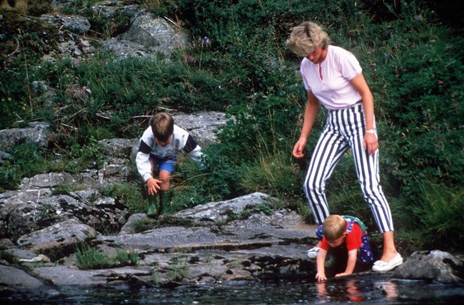 Ο μικρός πρίγκιπας Γουίλιαμ φωτογραφίζει την μαμά του πριγκίπισσα Νταϊάνα