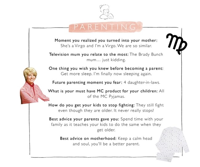 Μαρί Σαντάλ: "Τρέμω την ημέρα που τα αγόρια μου θα παντρευτούν και θα γίνω πεθερά σε 4 νύφες"