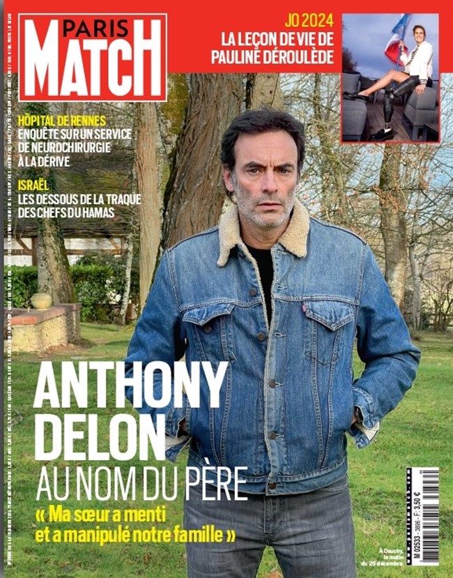 Η οικογένεια Ντελόν αλληλοσπαράσσεται: Ο ηθοποιός και η κόρη του μηνύουν τον γιο του, Άντονι μετά τη "βιτριολική" συνέντευξη στο Paris-Match