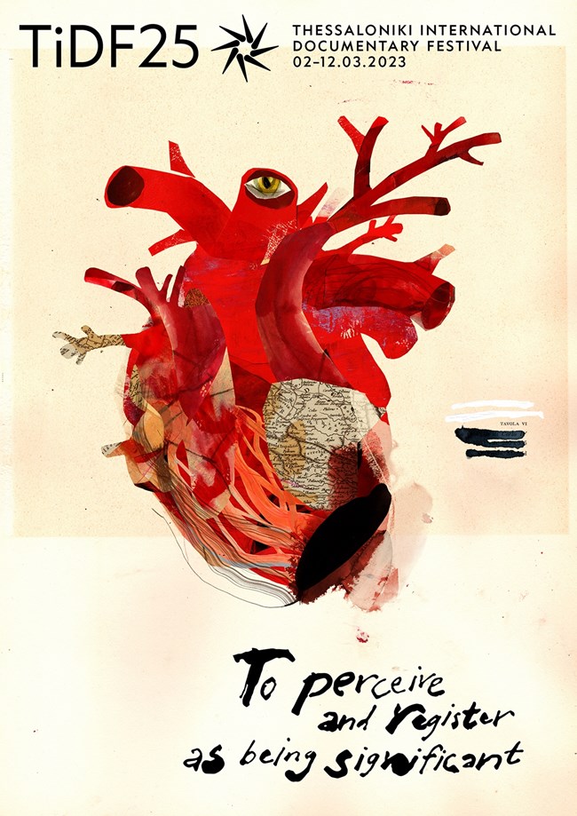 Ο εικονογράφος Ντάνιελ Ένγκνεους μαγεύει με το πόστερ που φιλοτέχνησε για το 25ο Φεστιβάλ Ντοκιμαντέρ Θεσσαλονίκης