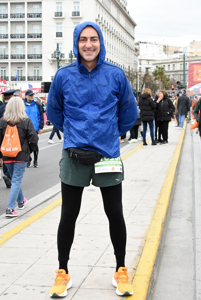 O Θανάσης Αλευράς είναι ένας αυθεντικός μαραθωνοδρόμος