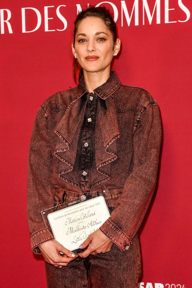 Μαριόν Κοτιγιάρ: Το υπέροχο denim-on-denim look