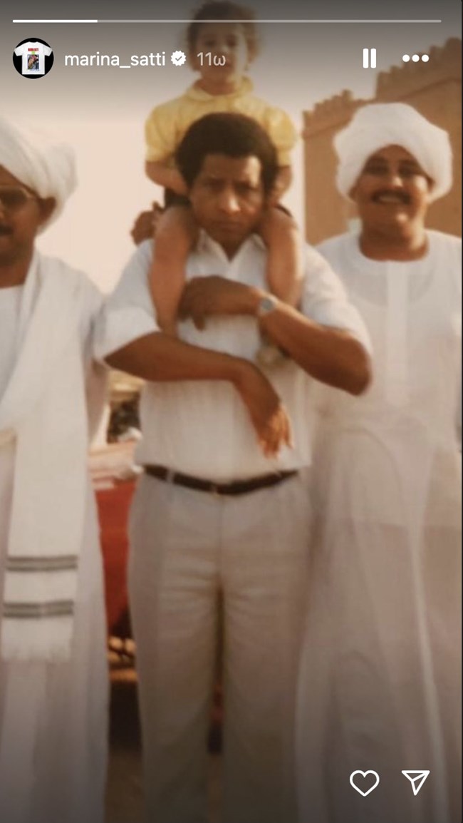 Μαρίνα Σάττι: Η πρώτη ανάρτηση μετά τον θάνατο του πατέρα της