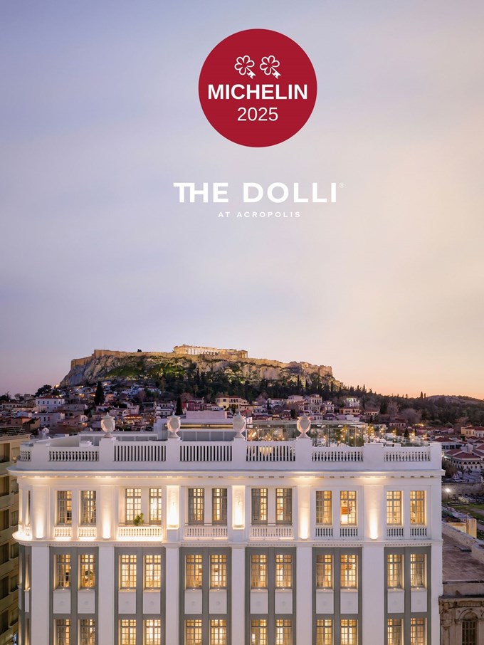 Το THE DOLLI λάμπει με δύο MICHELIN Keys στο Παρίσι και φωτίζει την Αθήνα
