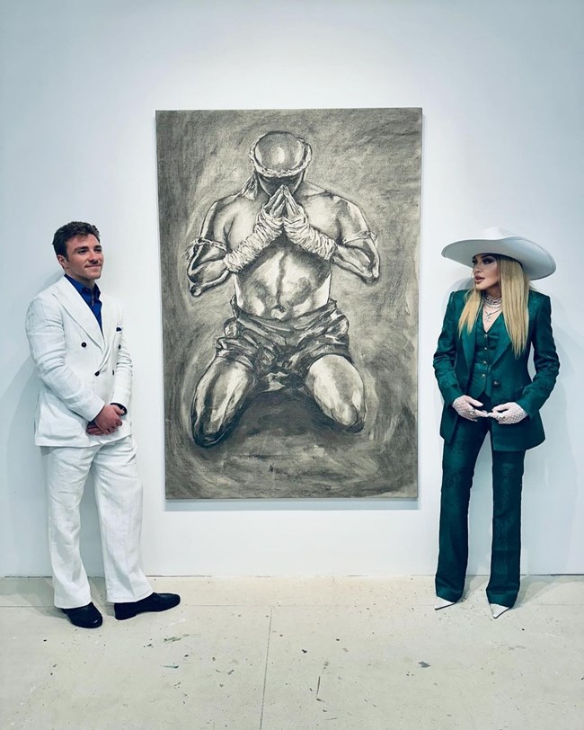 Η Μαντόνα είναι περήφανη μαμά: Ο γιος της Ρόκο, εγκαινίασε την πρώτη ατομική έκθεση ζωγραφικής του στο Μαϊάμι