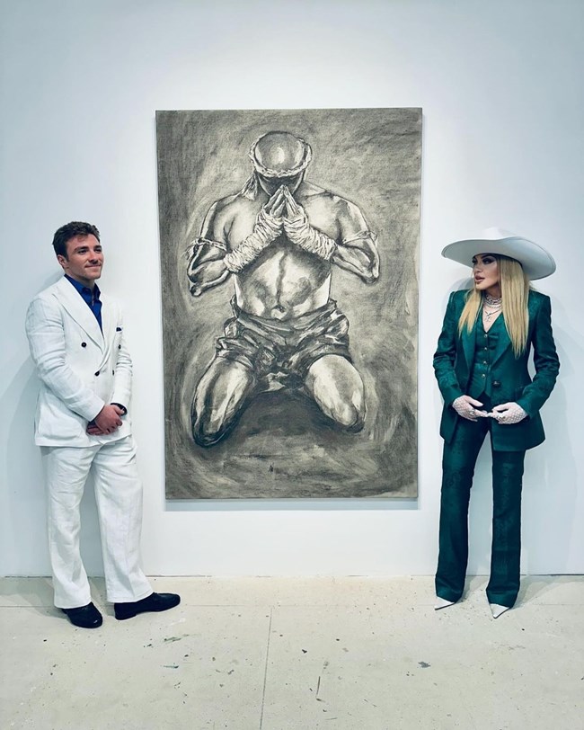 Η Μαντόνα είναι περήφανη μαμά: Ο γιος της Ρόκο, εγκαινίασε την πρώτη ατομική έκθεση ζωγραφικής του στο Μαϊάμι