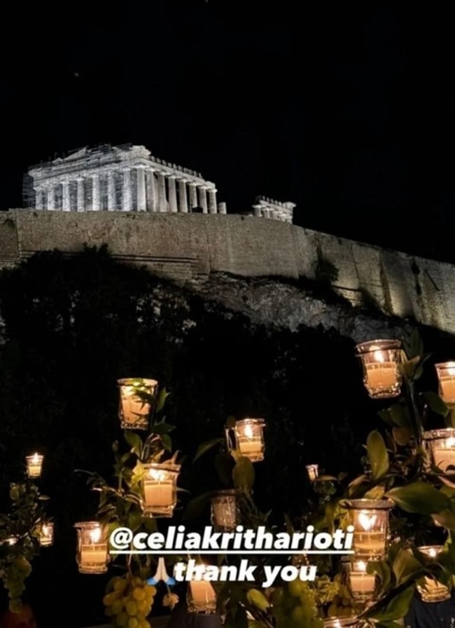 Σίλια Κριθαριώτη: Τα υπερπολυτελή γενέθλια με θέα την Ακρόπολη