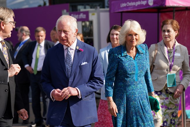 Βασιλιάς Κάρολος, Chelsea Flower Show
