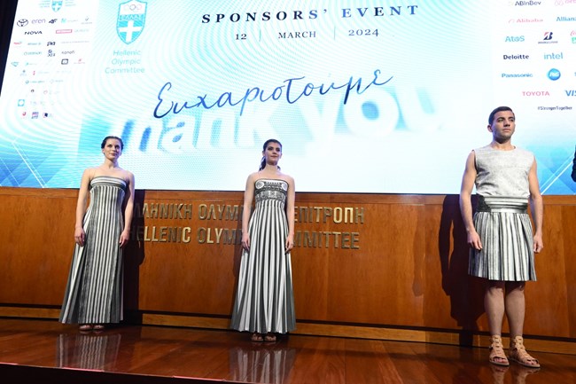 H Μαίρη Κατράντζου "ντύνει" τις Ιέρειες των Ολυμπιακών Αγώνων ολυμπιάδα