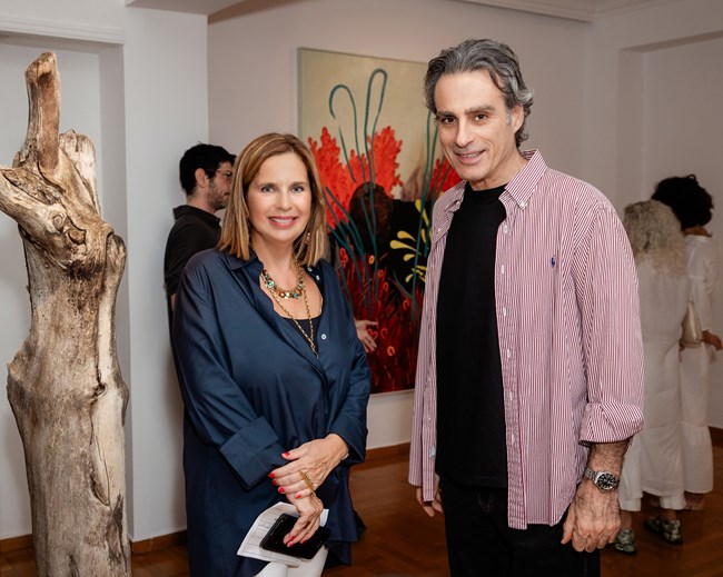 Η σπάνια εμφάνιση του τελευταίου έρωτα της Μαίρης Χρονοπούλου