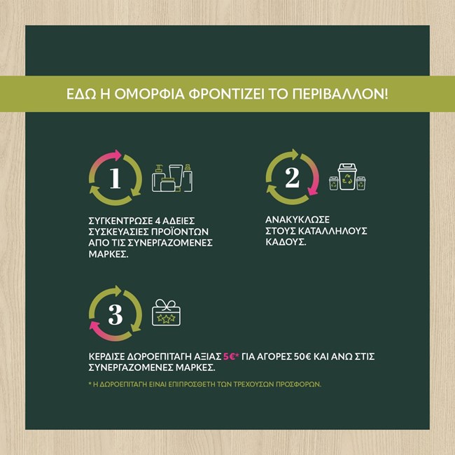 L’Oréal και Hondos Center αποδεικνύουν πως η ομορφιά μπορεί να φροντίσει το περιβάλλον