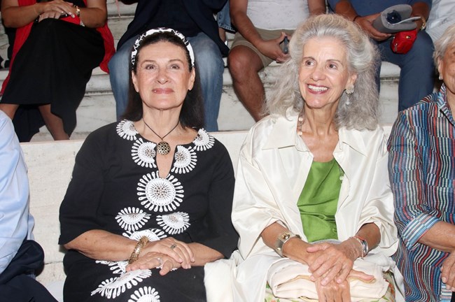 Ηρώδειο: H κόρη του Πάμπλο Πικάσο, Παλόμα, σε σπάνια βραδινή εμφάνιση