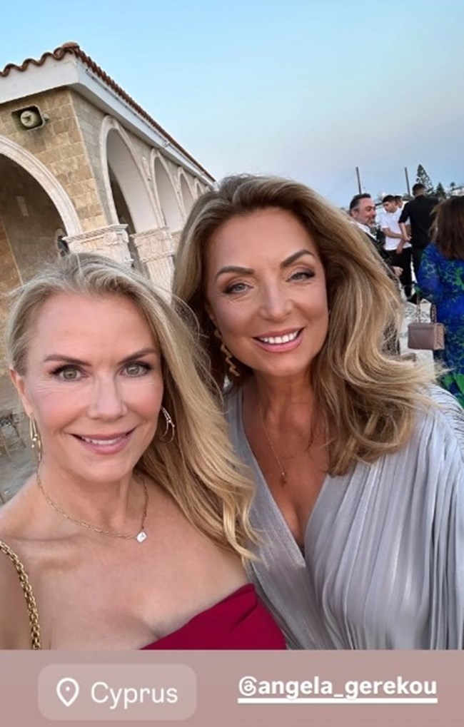 Άντζελα Γκερέκου: Φωτογραφίζεται με την "Μπρουκ" από την "Τόλμη και Γοητεία"