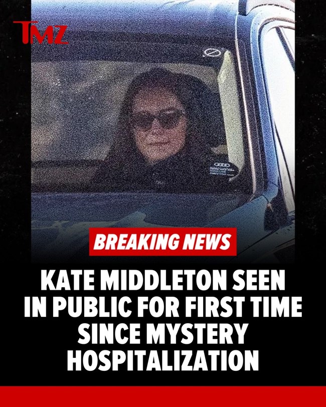 Κέιτ Μίντλετον: Η πρώτη εμφάνιση μετά το χειρουργείο