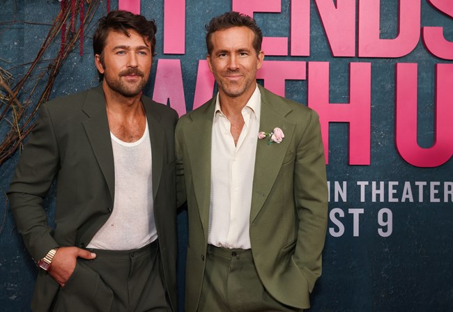 It ends with us, Ράιαν Ρέινολντς