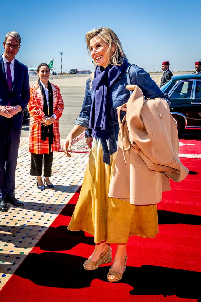 Το ethnic look της βασίλισσας Μάξιμα που έφερε την άνοιξη πιο κοντά