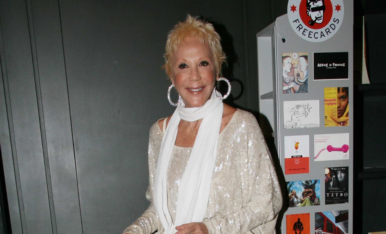 Το διχτυωτό φόρεμα της Ζωής Λάσκαρη που "σκανδάλισε" τις Κάννες πριν 58 χρόνια