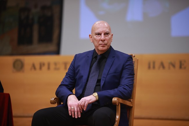 Ο Νίκος Γκάλης αναγορεύτηκε Επίτιμος διδάκτορας του τμήματος Επιστήμης Φυσικής Αγωγής και Αθλητισμού του ΑΠΘ