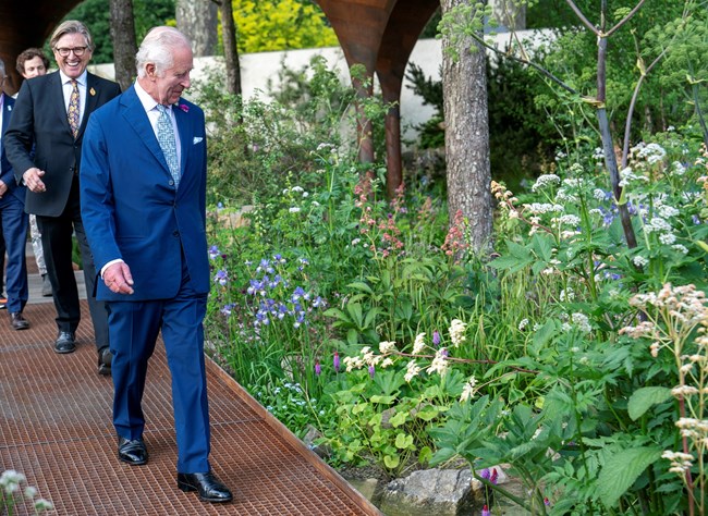 Βασιλιάς Κάρολος, Chelsea Flower Show