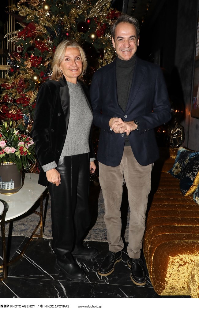 Κυριάκος Μητσοτάκης- Μαρέβα Γκραμπόφσκι: "Μια καταπληκτική βραδιά στην Μαρινέλλα μας"