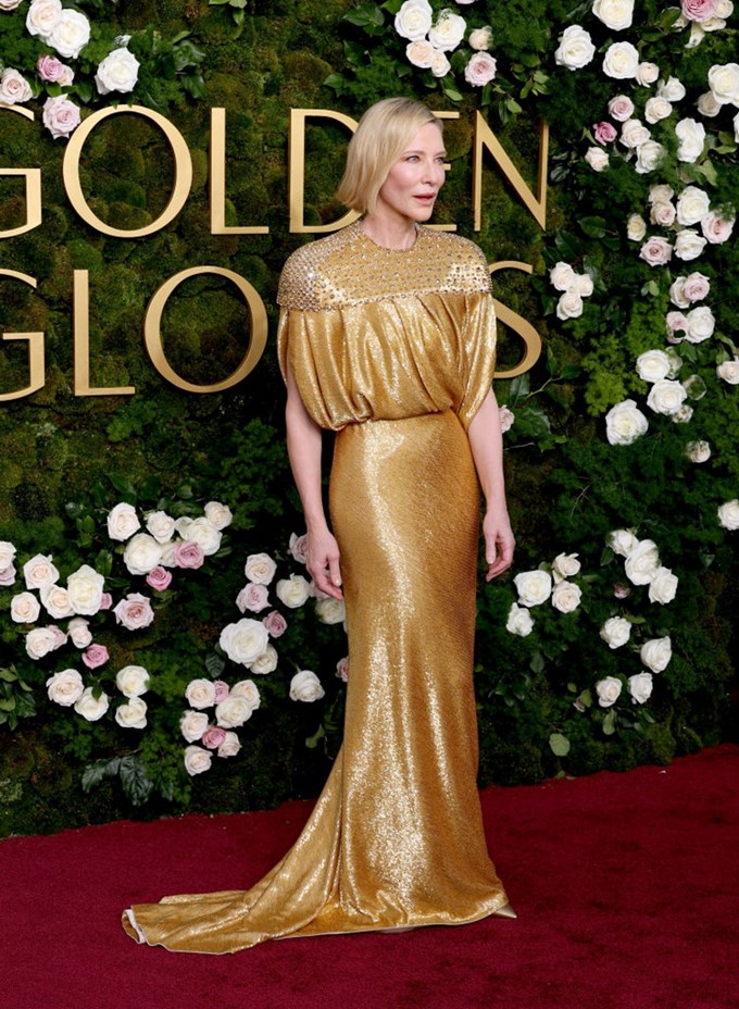 Κέιτ Μπλάνσετ | Με μία κίνηση μεταμόρφωσε το Louis Vuitton φόρεμά της στις Χρυσές Σφαίρες - Πώς έδωσε νέο "αέρα" στη δημιουργία