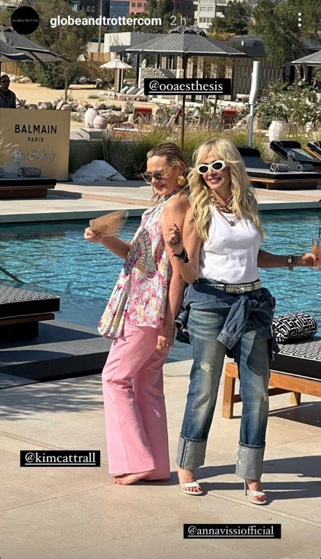 Άννα Βίσση: Ο χορός με την Kιμ Κατράλ κάτω από τον ήλιο