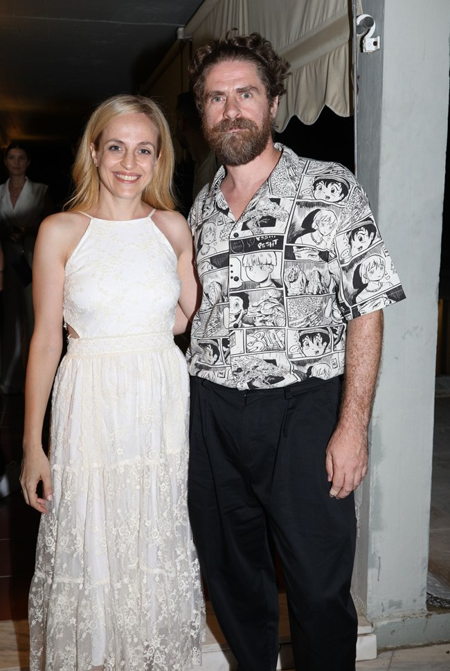 Δημήτρης Λάλος- Έλενα Μαυρίδου: Το αγαπημένο ζευγάρι στην πιο επιτυχημένη παράσταση της δεκαετίας " Βατράχια" στην Επίδαυρο