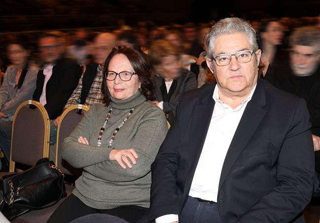 Γιάννα Αγγελοπούλου-Δημήτρης Κουτσούμπας: Η κοινή φωτογραφία από την συναυλία του μοναδικού σολίστ André Rieu