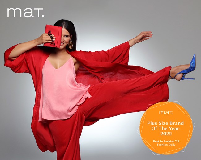 Η mat.fashion διακρίνεται σε Plus Size Brand της χρονιάς από το Best in Fashion