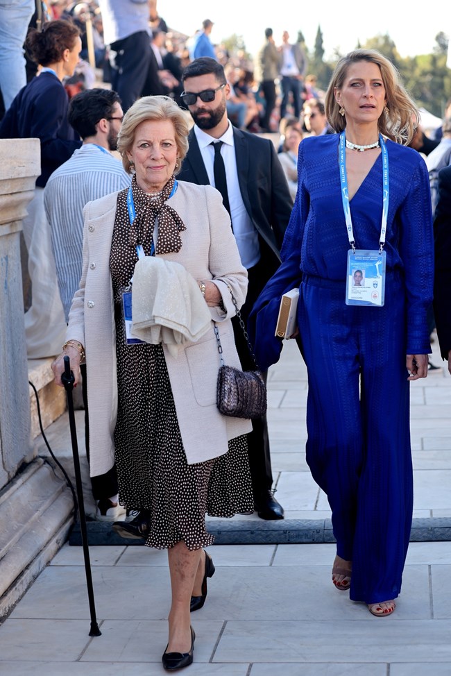 Τατιάνα Μπλάτνικ: Η εμφάνιση με την πρώην πεθερά της, Άννα Μαρία, στο Καλλιμάρμαρο