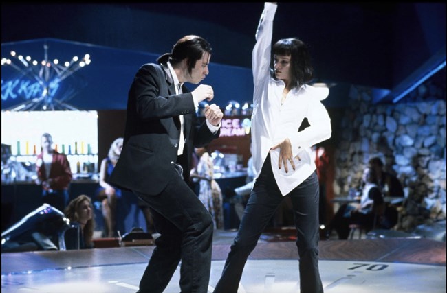 pulp fiction, σκηνή χορού