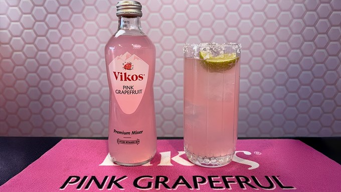 Pink vibes: Το Βίκος Pink Grapefruit για δεύτερη χρονιά στο Athens Bar Show!