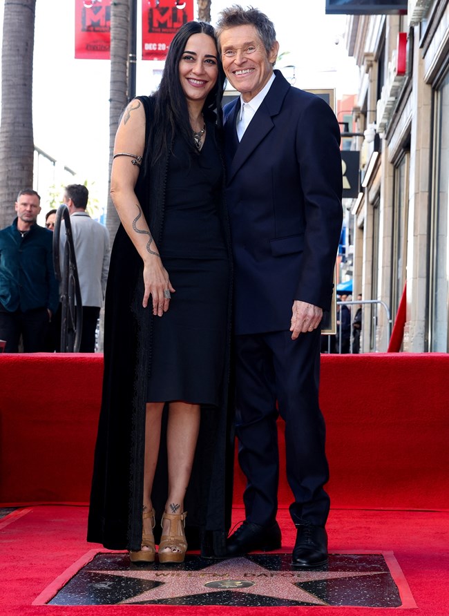 Γουίλεμ Νταφόε, Walk of Fame