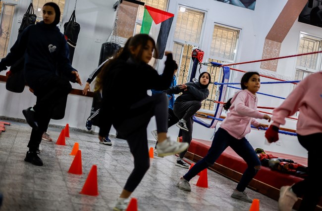 Σύλλογος πυγμαχίας μόνο για κορίτσια στη Γάζα- "απελευθερώνουμε την κακή ενέργεια"