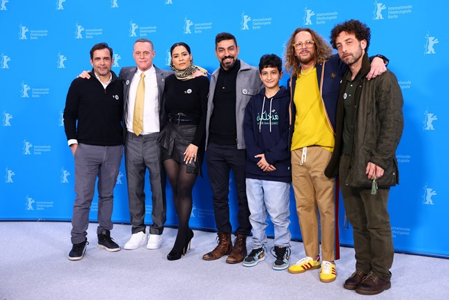 Ο Κωνσταντίνος Μαρκουλάκης στο κόκκινο χαλί της Berlinale
