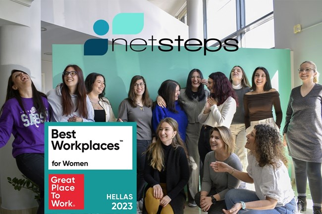 NetSteps | 2η θέση ως Best Workplaces for Women Hellas 2023