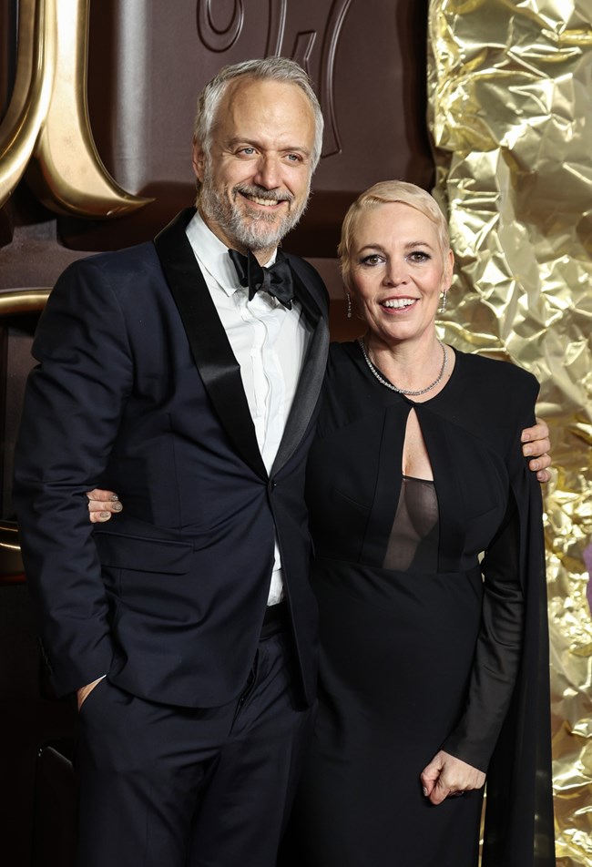 Ολίβια Κόλμαν και σύζυγος